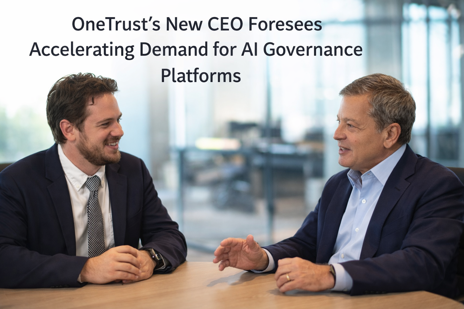 OneTrust’s New CEO Foresees Accelerating Demand for AI Governance Platforms
