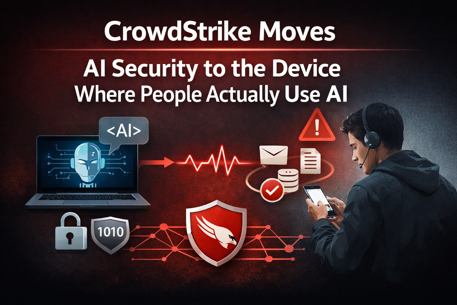 CrowdStrike Establishes the Endpoint as the Epicenter for AI Security