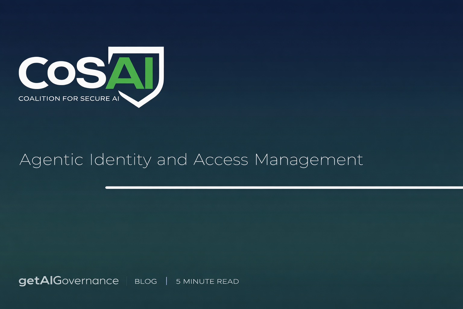 CoSAI 2026: Why Traditional IAM Is Failing Enterprise AI Agents