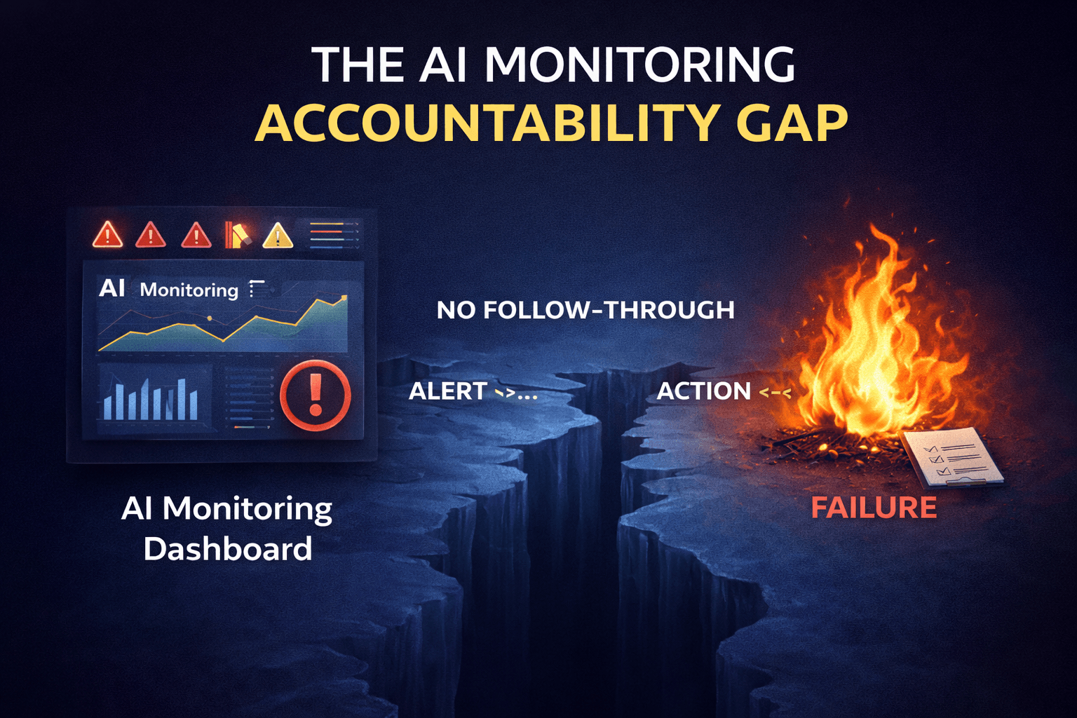 Your AI Monitoring Dashboard Is Full of Data Nobody Acts On