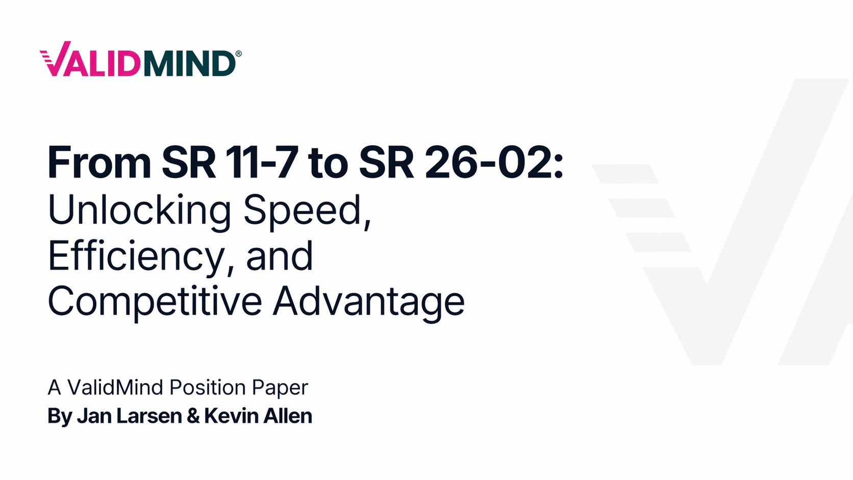 ValidMind 2026: SR 11-7 to SR 26-02 — What the Federal Reserve's Model Risk Update Means for Banks Deploying AI