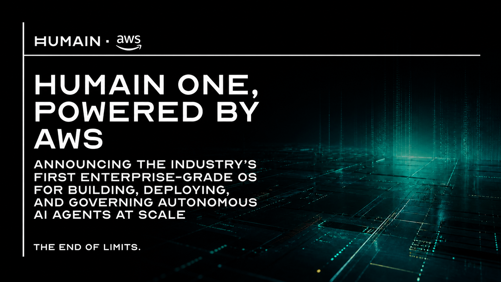HUMAIN One Powered by AWS Launches as the Industry’s First Enterprise-Grade Operating System for Autonomous AI Agents