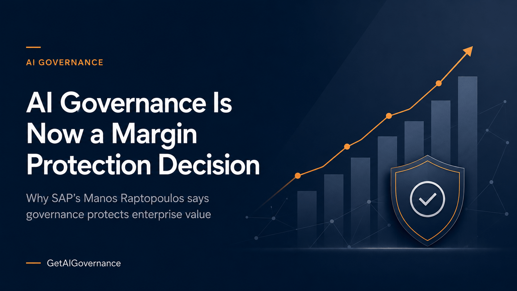 AI Governance Is Now a Margin Protection Decision. SAP’s Manos Raptopoulos Explains Why.