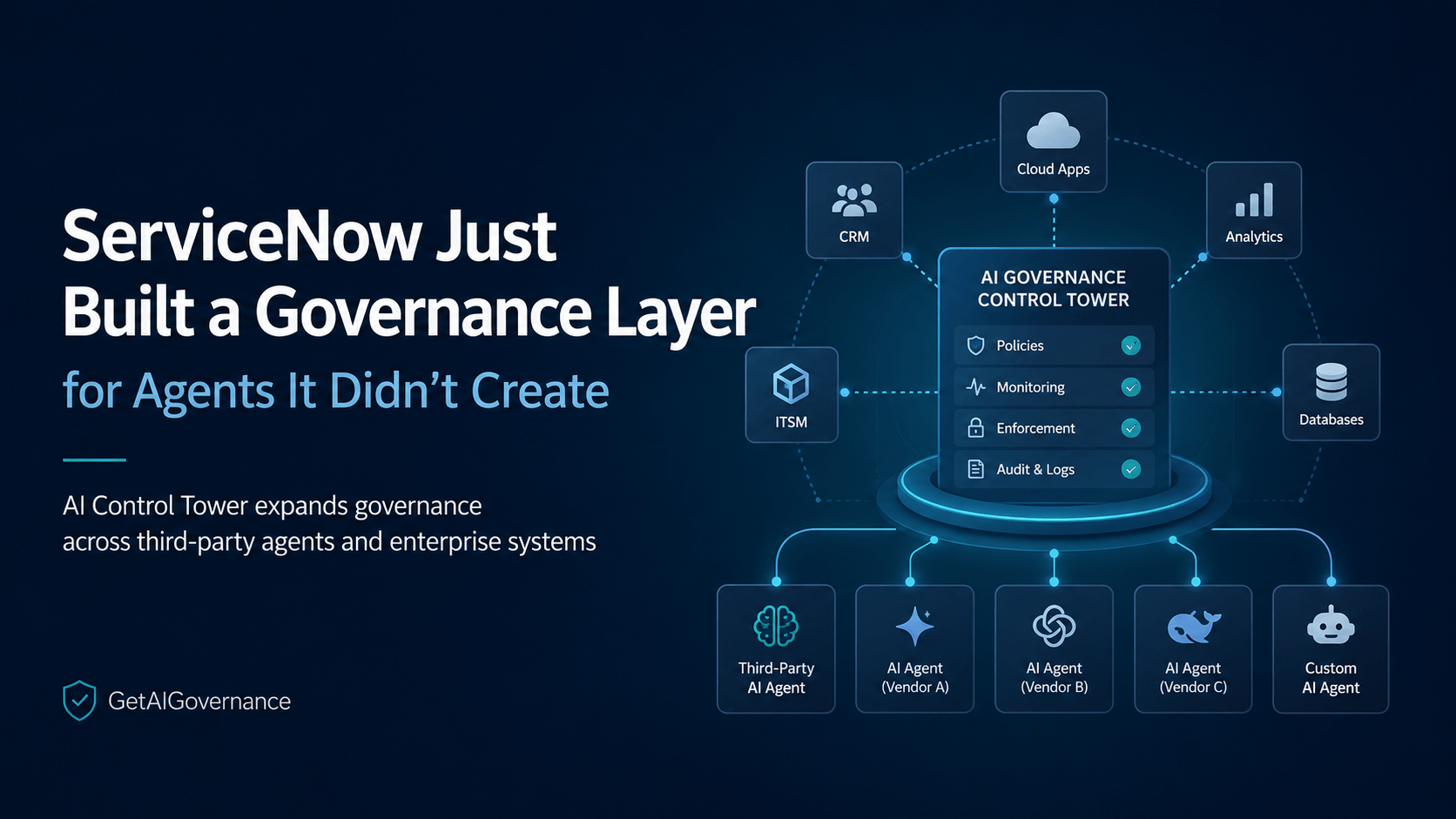 ServiceNow Just Built a Governance Layer for Agents It Didn't Create