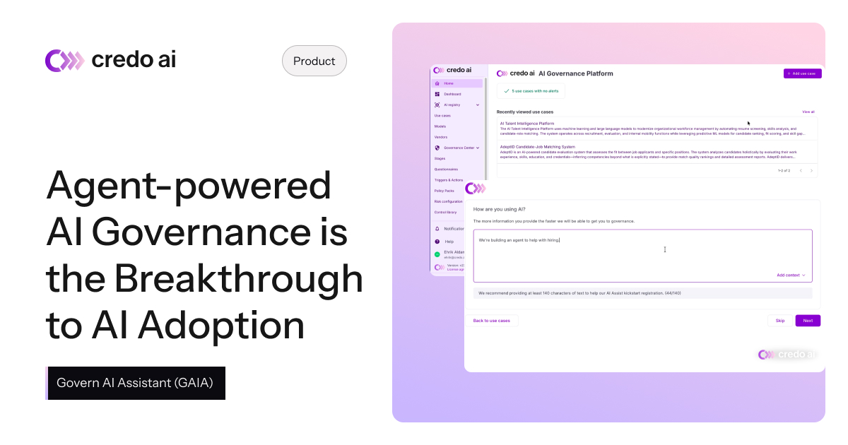 Credo AI Launches GAIA Govern AI Assistant to Address Scaling Governance Workload