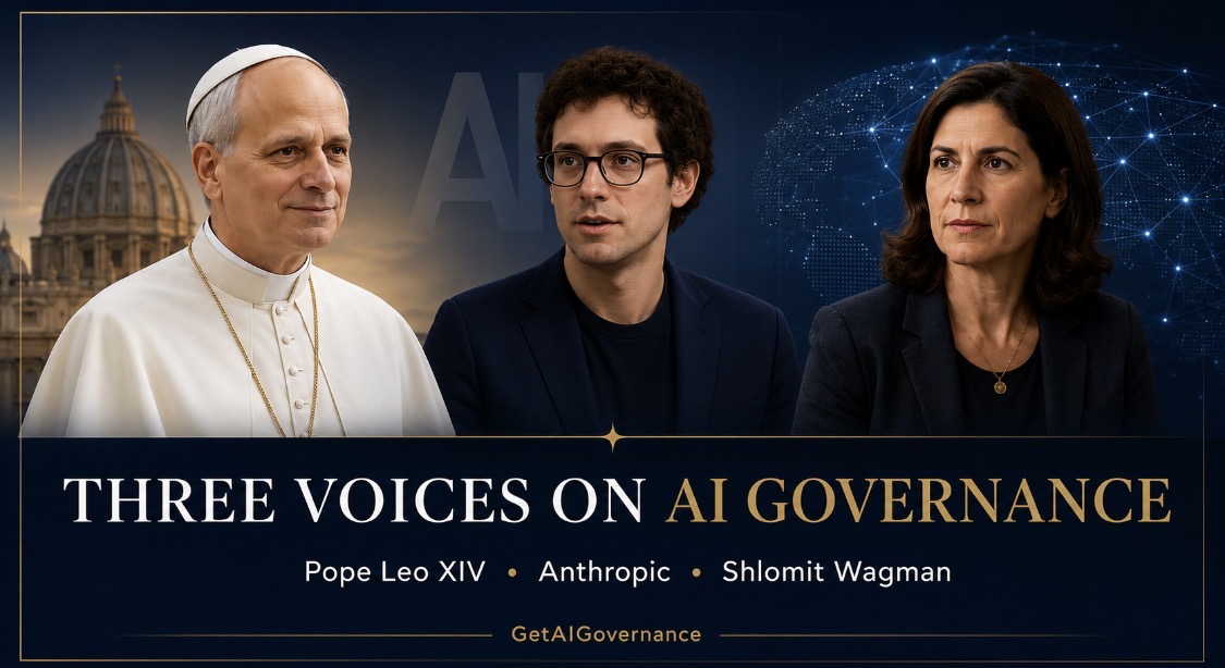 The Pope, Anthropic, and the Woman Who Dismantled ISIS Financing Are Saying the Same Thing About AI Governance