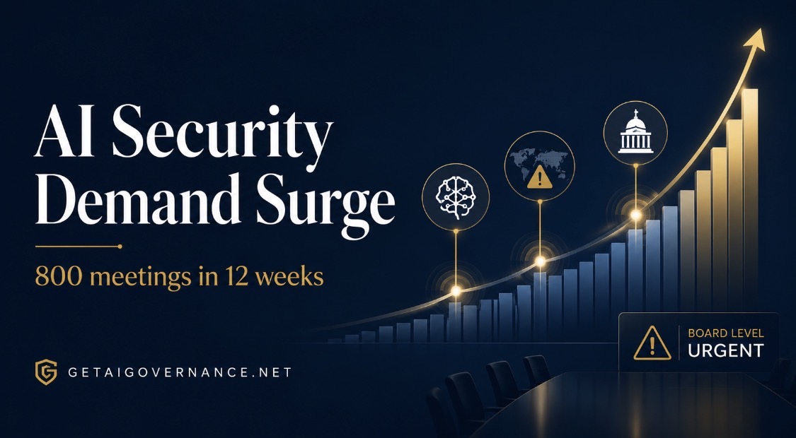 Enterprise AI Security Went From a Planning Conversation to a Board Emergency in 12 Weeks
