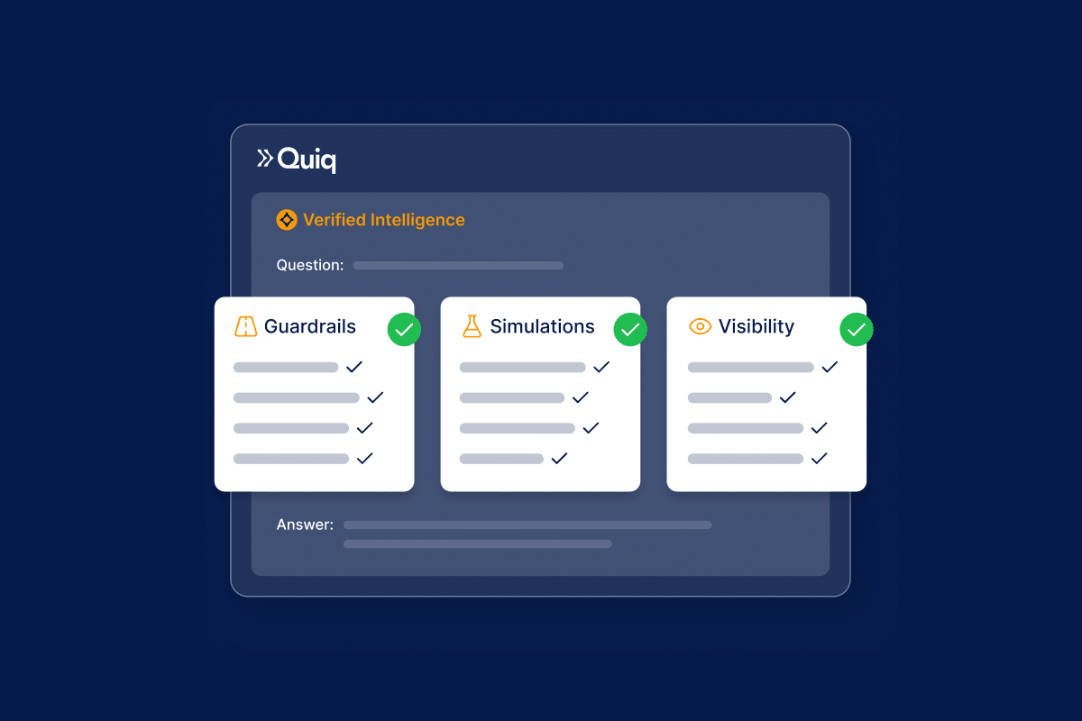 Quiq Launches Verified Intelligence to Add Control Layer Over Agentic AI
